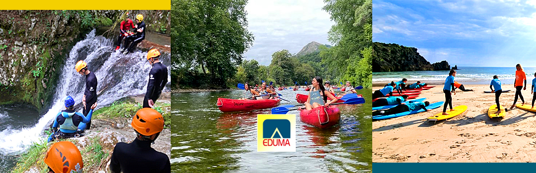 CAMPAMENTO MULTIAVENTURA EN ASTURIAS - EDUMA 2024