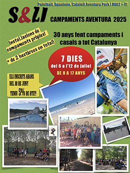 CAMPAMENT AVENTURA S&Ll 2025