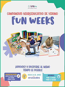 CAMPAMENTO NEUROEDUCATIVO FUN WEEKS - VERANO 2024