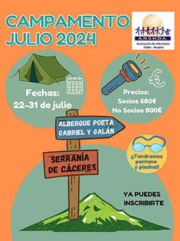 CAMPAMENTO ANSHDA JULIO 2024 - TDAH ANSHDA