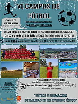 CAMPUS DE FUTBOL LUNA 2025