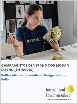 CAMPAMENTO DE MODA Y DISEÑO EN ITALIA 2025