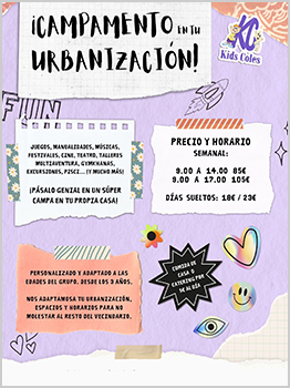 CAMPAMENTOS EN TU URBANIZACION 2024