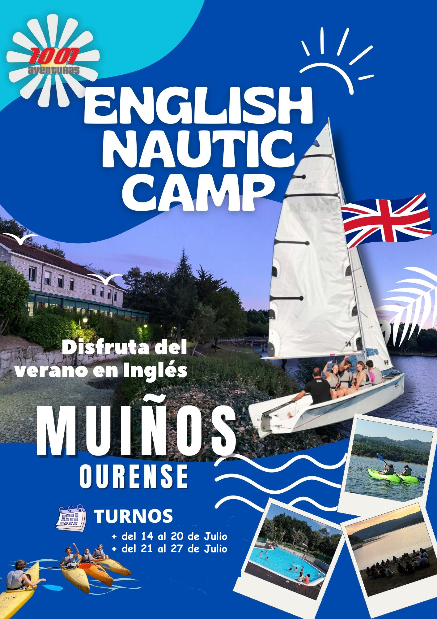 CAMPAMENTO NÁUTICO E INGLÉS MUIÑOS 2025