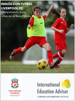 FÚTBOL CON EL LIVERPOOL PARA CHICAS 2025