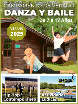 CAMPAMENTO DE BAILE Y DANZA UNIQUE 2025