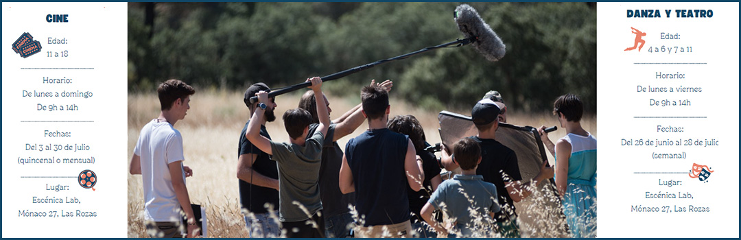 CAMPAMENTO URBANO DE CINE EN MADRID