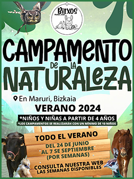 ANIMALES Y NATURALEZA BITXOS MARURI. BIZKAIA 